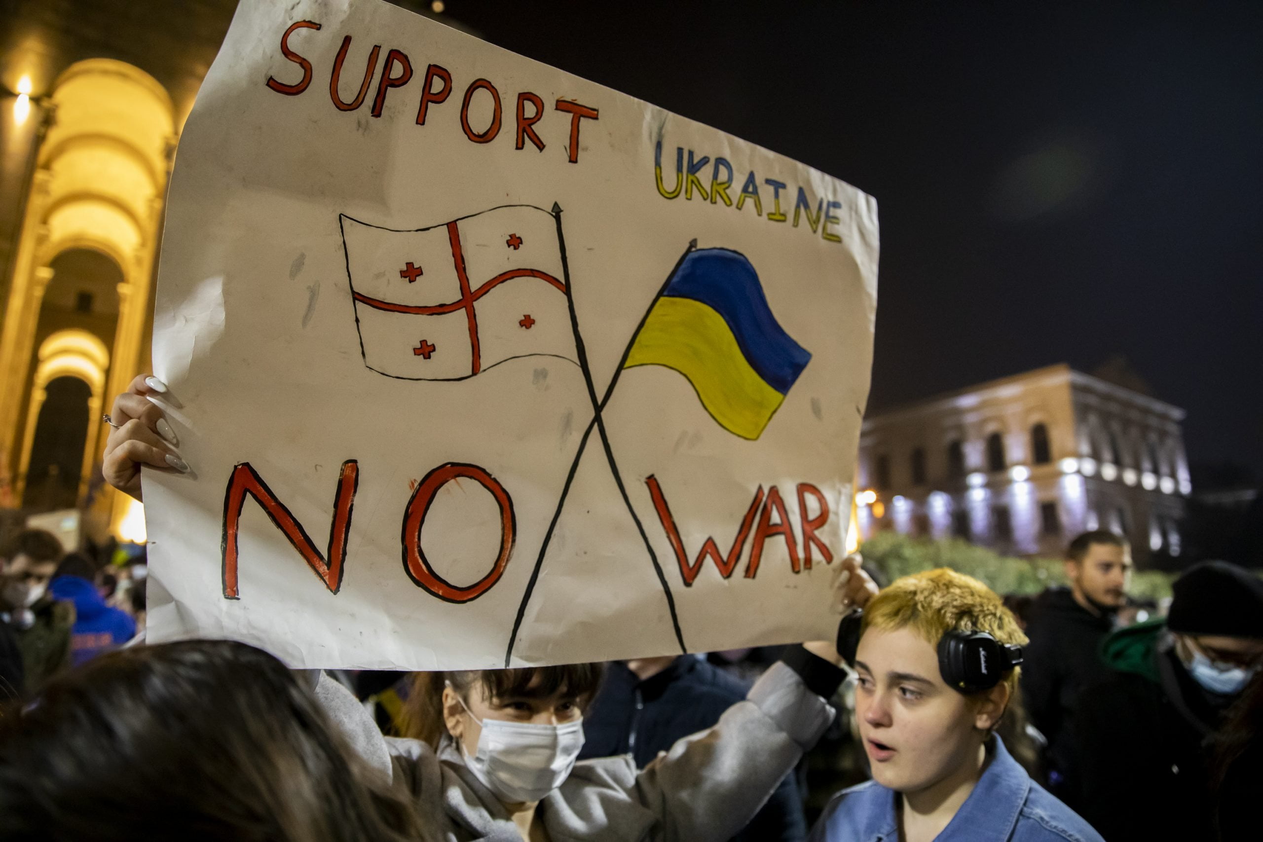 В Украине пошиб еще один грузинский боец