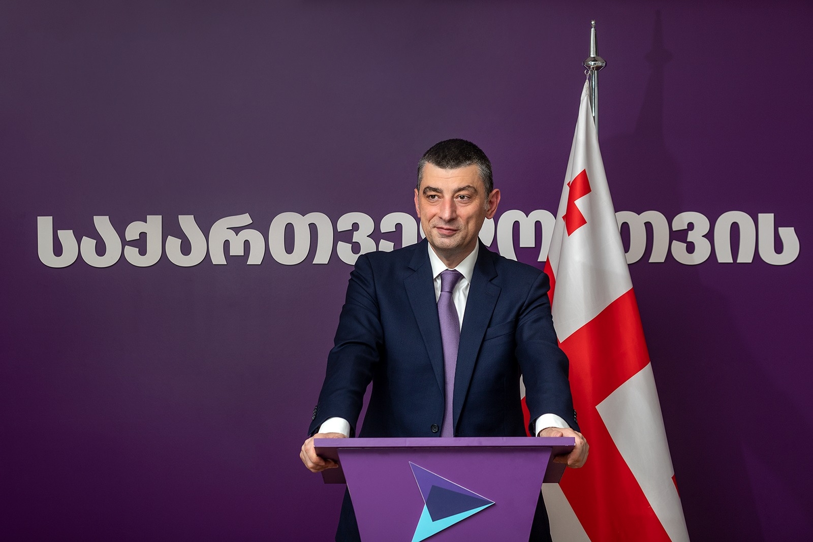 Гахария призвал представителей дипломатического корпуса не присутствовать на первом заседании Парламента