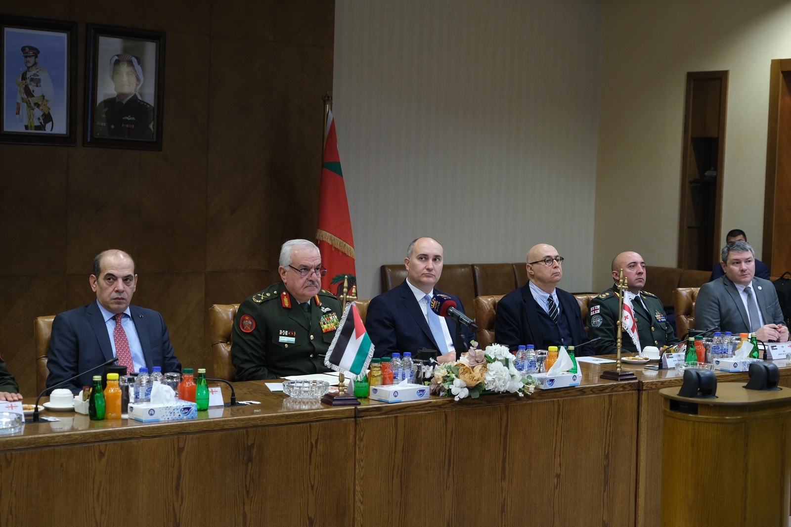 Министр обороны Грузии находился с визитом в Королевстве Иордания