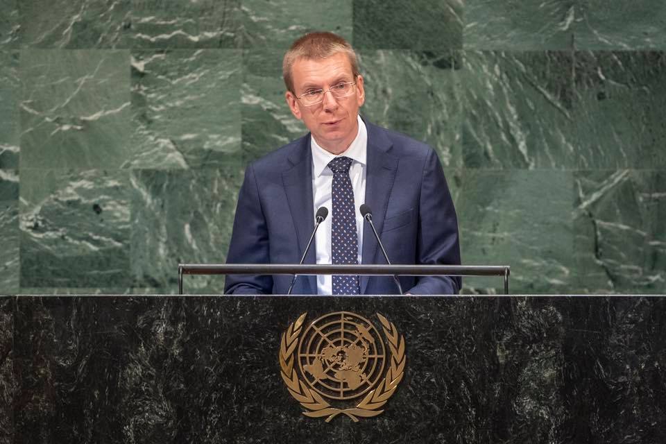 Министр иностранных дел Латвии обеспокоен присуждением Угулава тюремного заключения