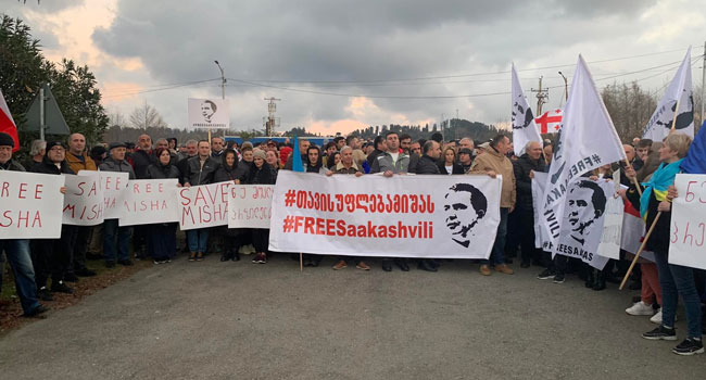 “ნუ მოკლავთ მიშას” – შეკვეთილში აქცია დაიწყო