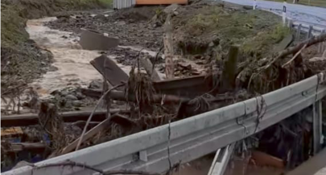 ბახმაროში სტიქიას ებრძვიან