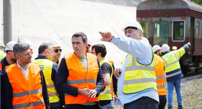 საქართველოს რკინიგზის  გენერალური დირექტორი, ლაშა აბაშიძე მოდერნიზაციის პროექტის სწრაფად დასრულებას აანონსებს