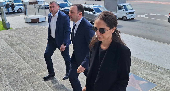 ღარიბაშვილი ოზურგეთში პარტიის აქტივთან შესახვედრად მივიდა