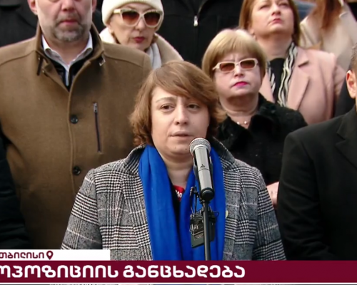 Часть оппозиции и общества начинает «Национально-освободительное движение»