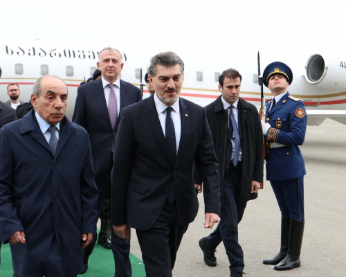 Михаил Кавелашвили посещает Азербайджан