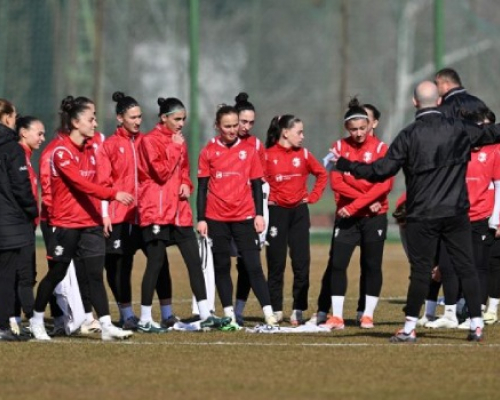 ქალთა ეროვნული ნაკრები ერთა ლიგის მატჩებისთვის ემზადება