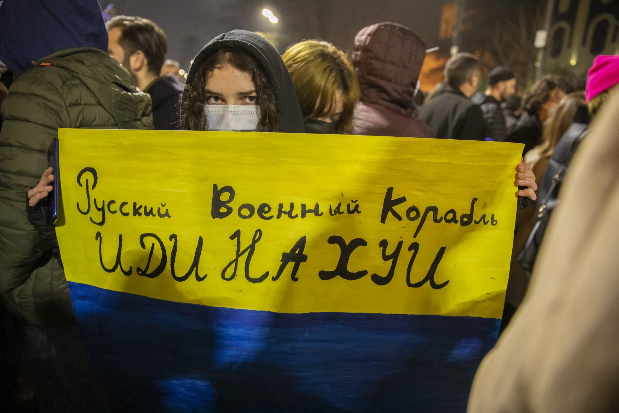 In Photos: Thousands Rally for Ukraine, Against Garibashvili in Tbilisi