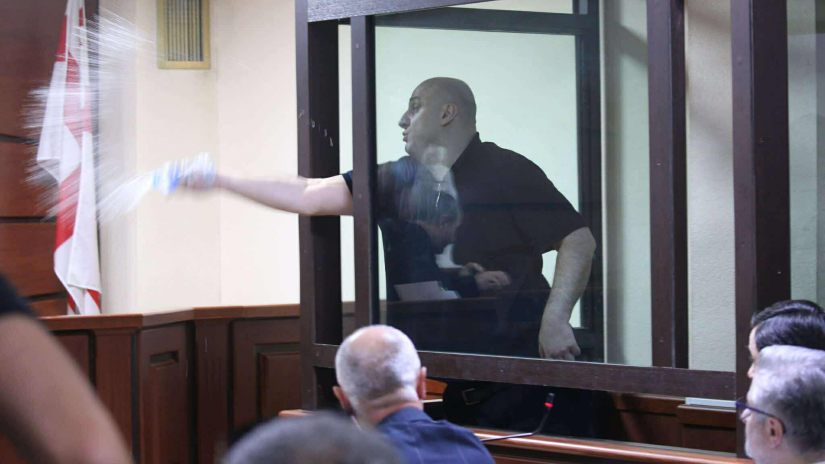 Nika Melia Sentenced to 1.5 Years for Splashing Water at Judge
