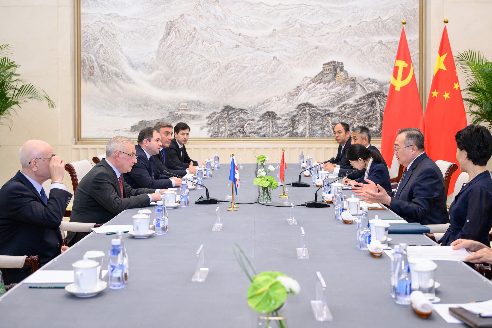 Georgian Dream Delegation Visits China