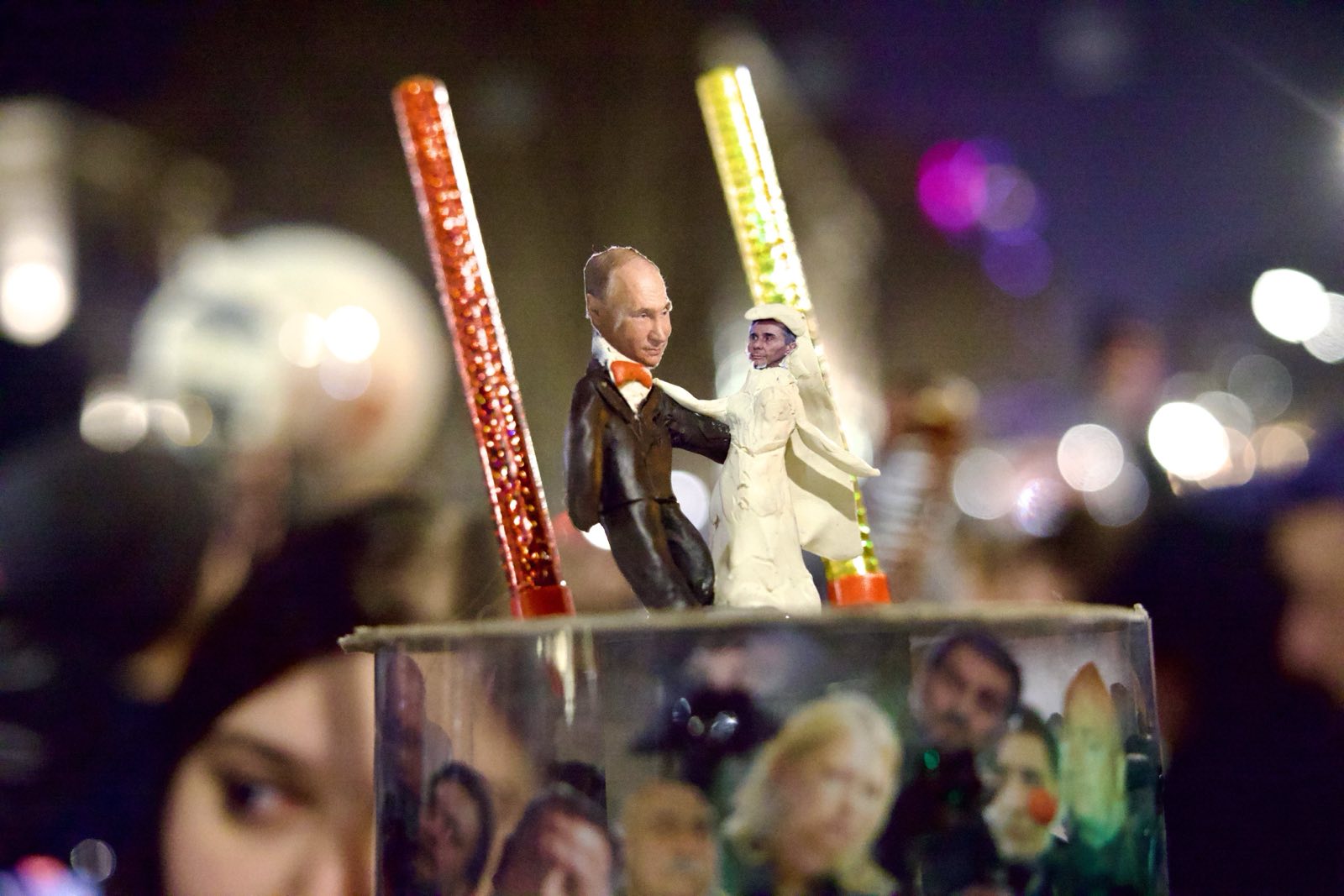 Photo Story | Ivanishvili’s Birthday Marked with Carnivalesque Protest