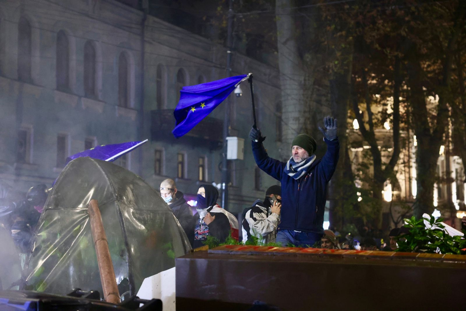 Photo Story  | November 30 Protests Over GD’s Foreign Policy U-Turn
