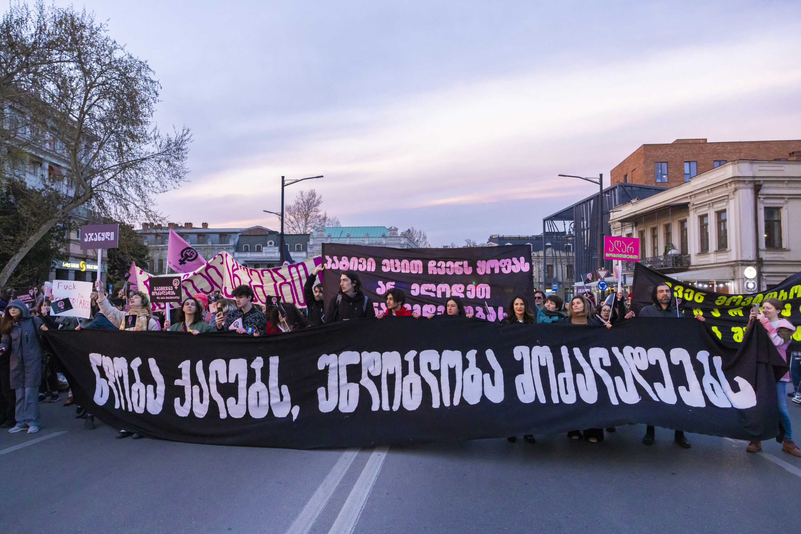 Photo story: “Women’s Solidarity March in Tbilisi”