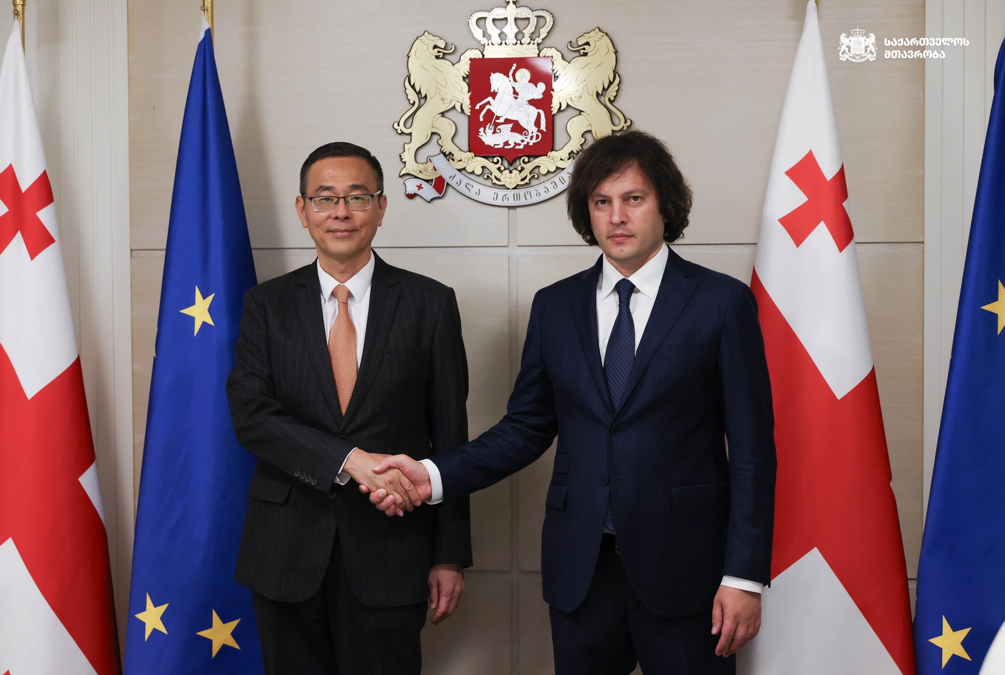 Kobakhidze Meets Chinese Ambassador