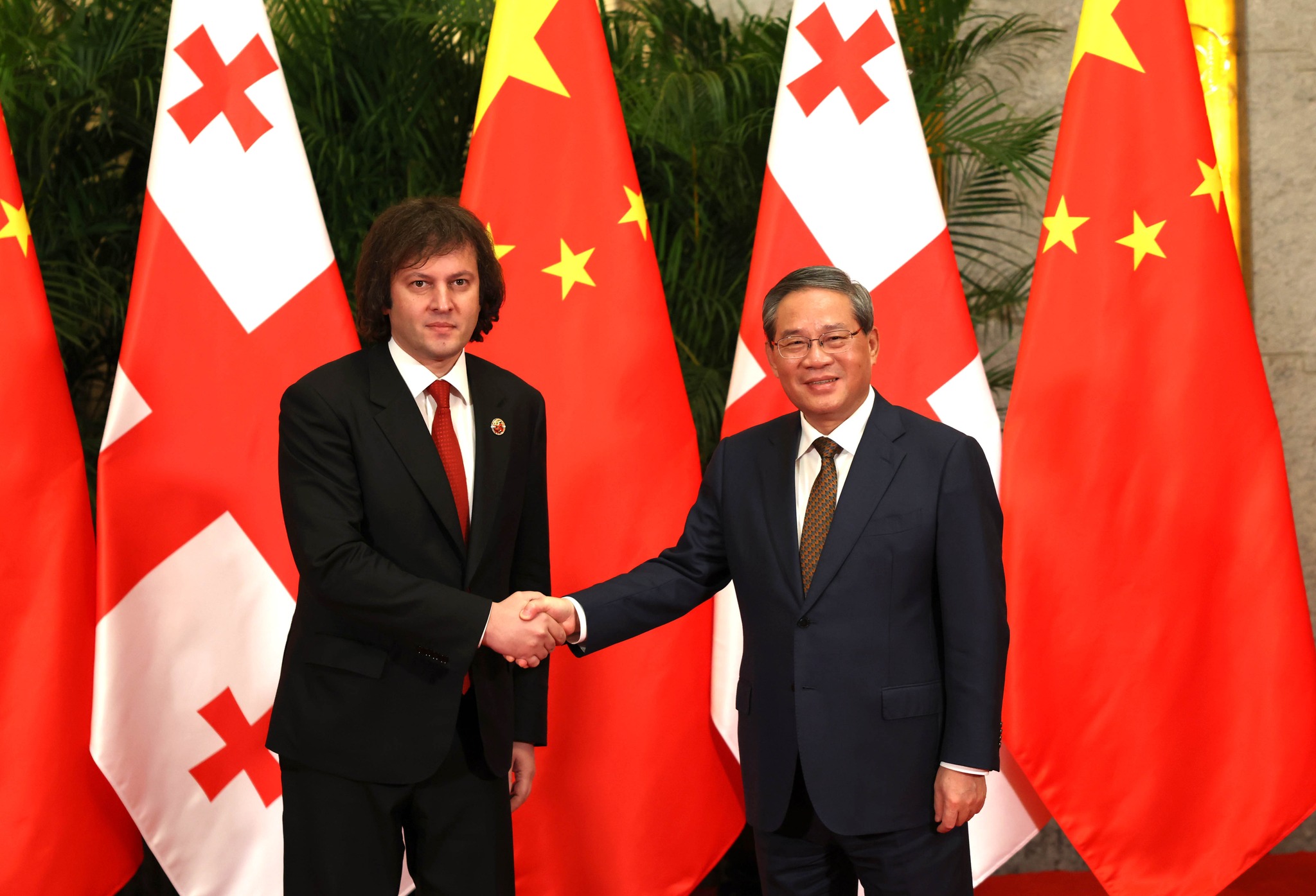 Kobakhidze, Georgian Dream Ministers Visit China