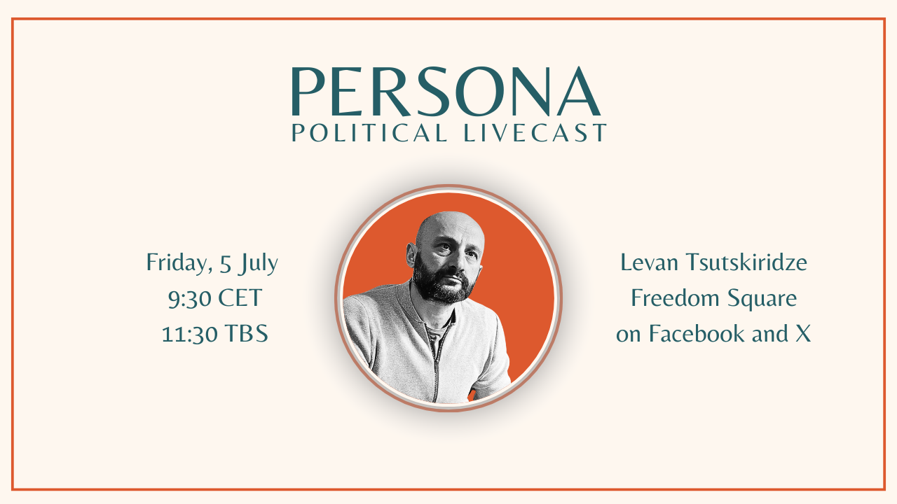 Livecast | Levan Tsutskiridze, Freedom Square