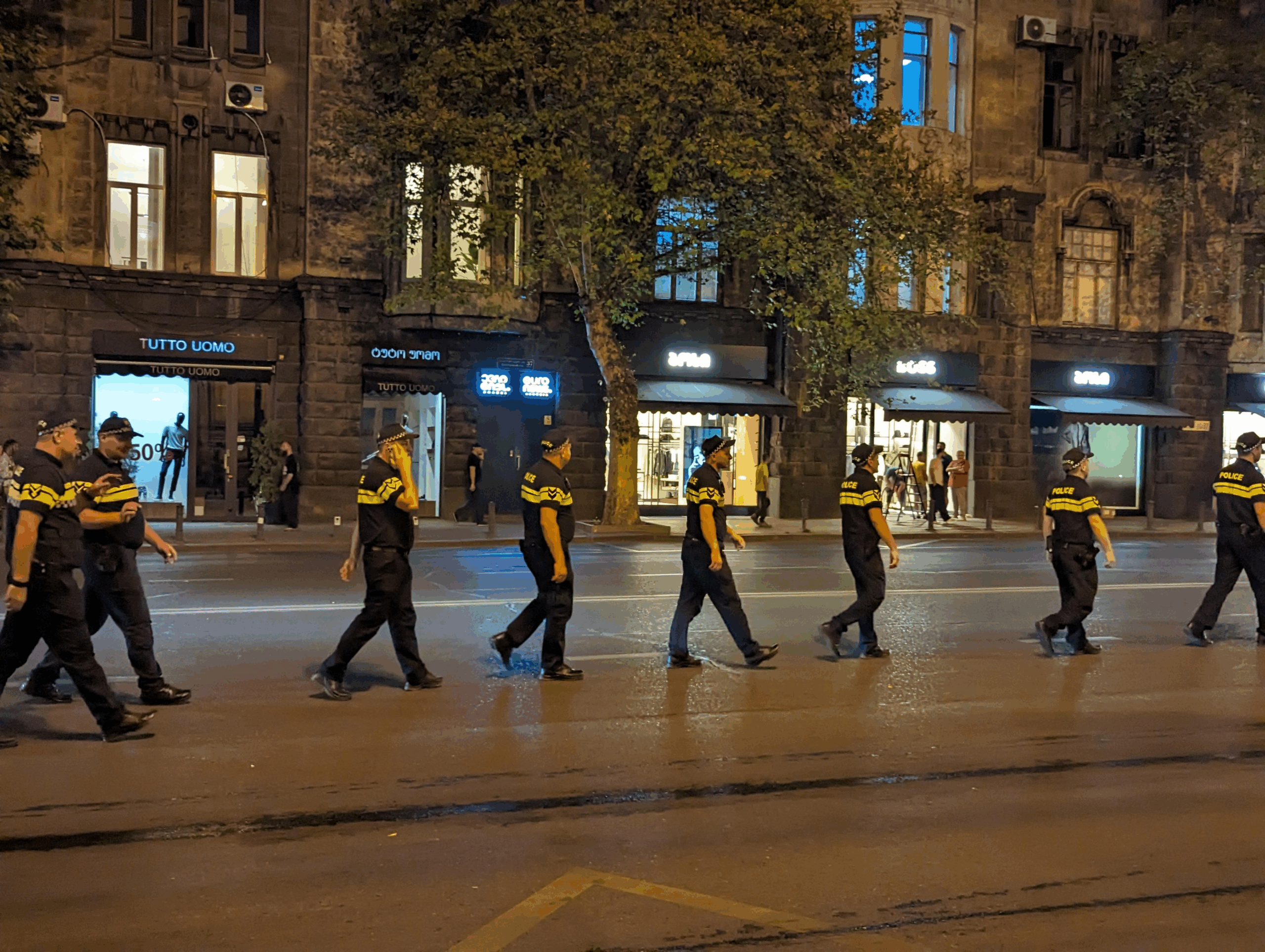 Police Detain 13 During Solidarity Rally