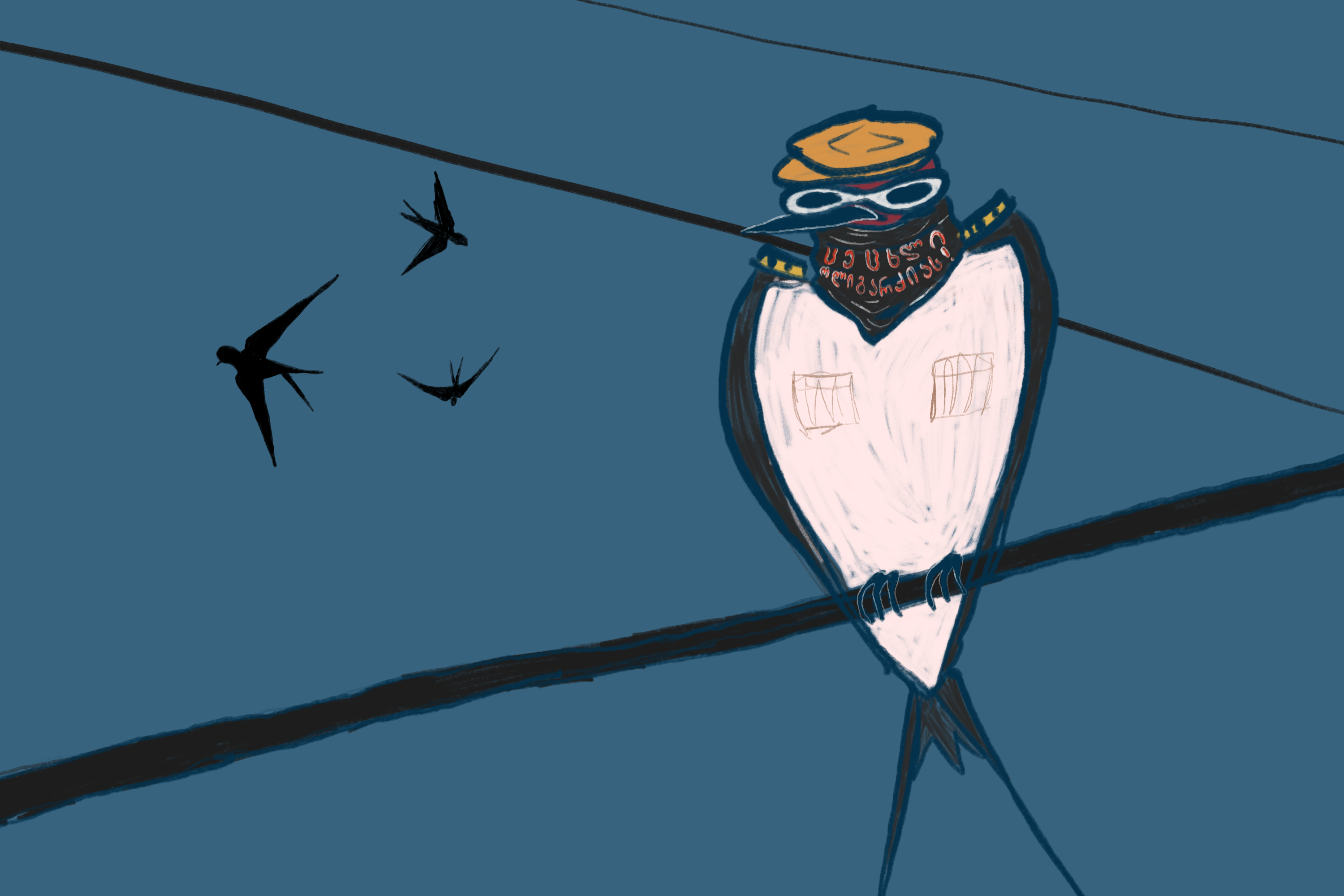Dispatch – April 15 – To kill a swallow