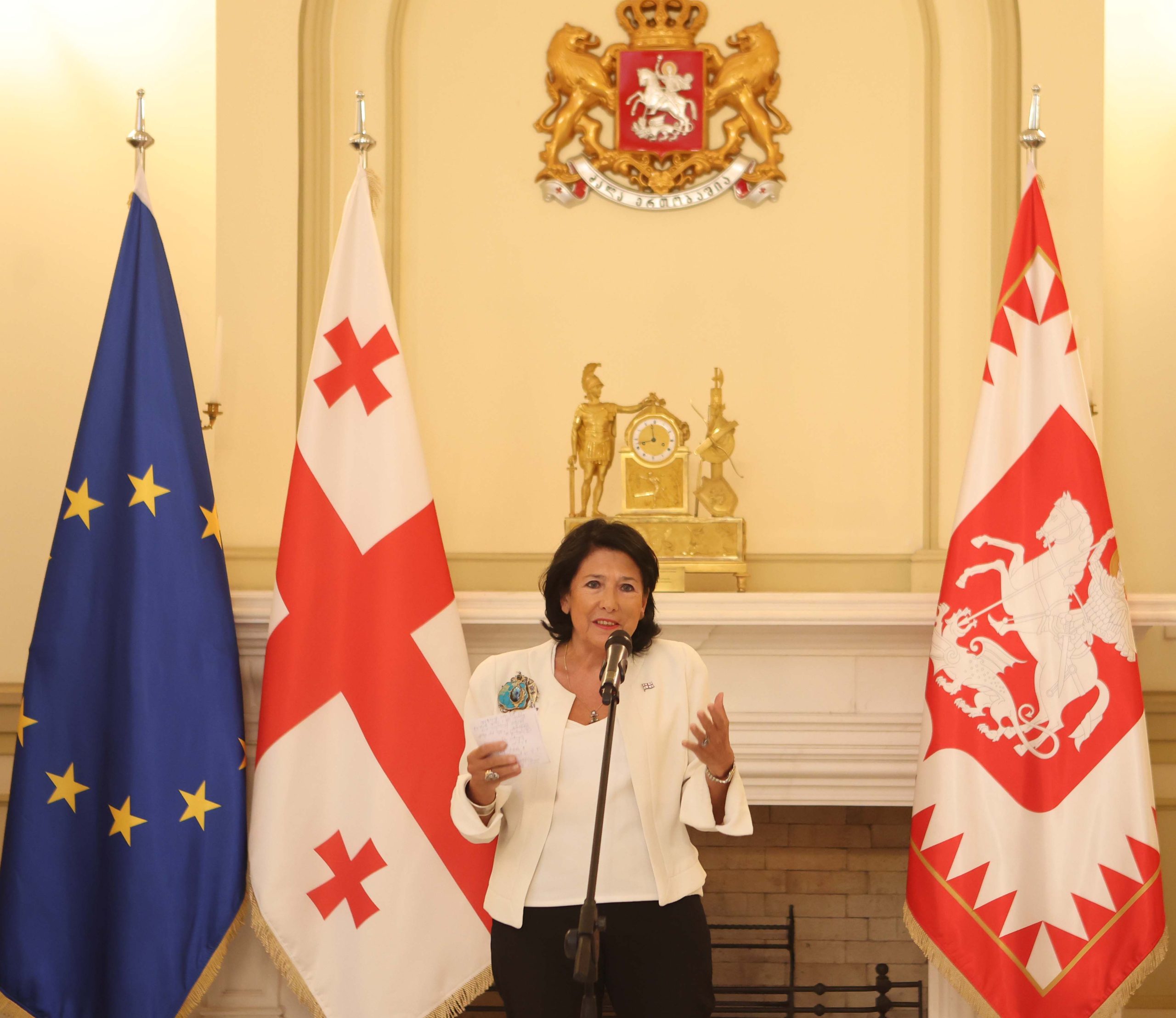 Georgian Parliament Fails to Impeach President Salome Zurabishvili 