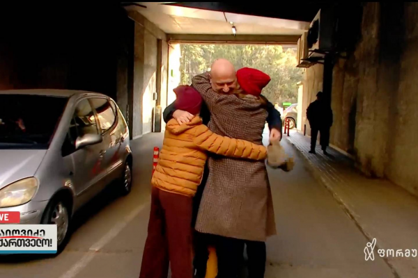 Opposition Leader Zurab Japaridze Released After Seven Months in Prison