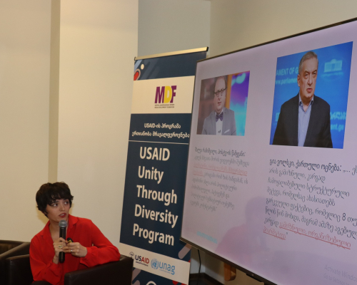 MDF Report on Sexist Language and Gender Disinformation in Georgia