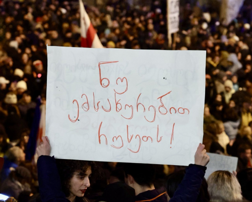 Photo Story | Protesters Demand to Free the Public Broadcaster
