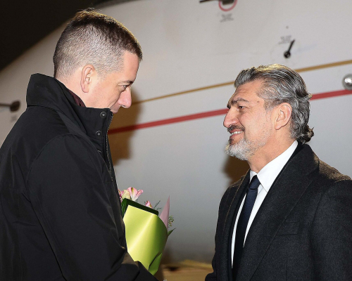Mikheil Kavelashvili Visits Serbia