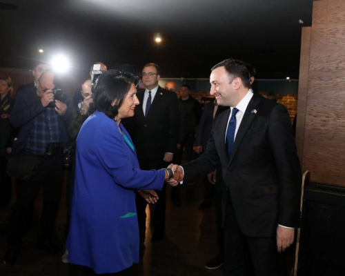 Georgian President Slams PM Over ‘Absurd, Offensive’ Parliamentary Address