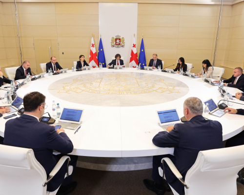 GD Cabinet Meets After Summer Break as Kobakhidze Touts Progress on Economy, Crime