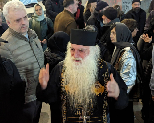Outspoken Georgian Orthodox Cleric Suspended From Performing Priestly Duties