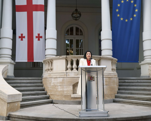 President Zurabishvili: I Am Taking Legitimacy With Me