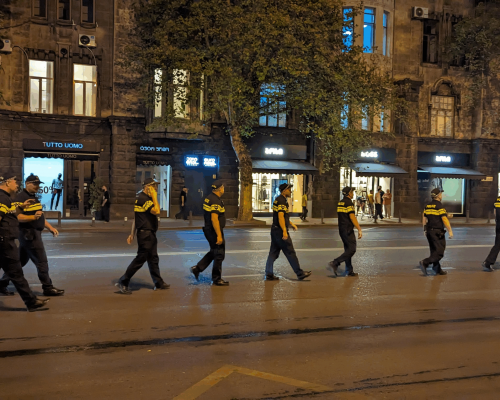 Police Detain 13 During Solidarity Rally