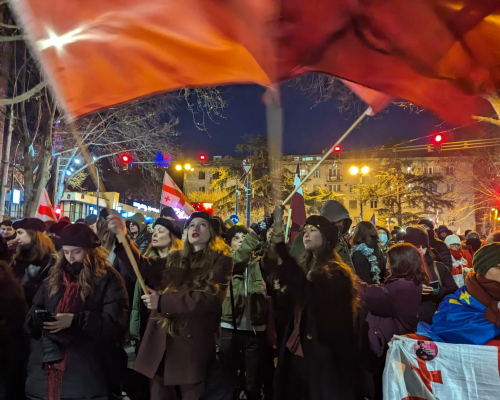Photo story | Rally Marks Russian Occupation Anniversary