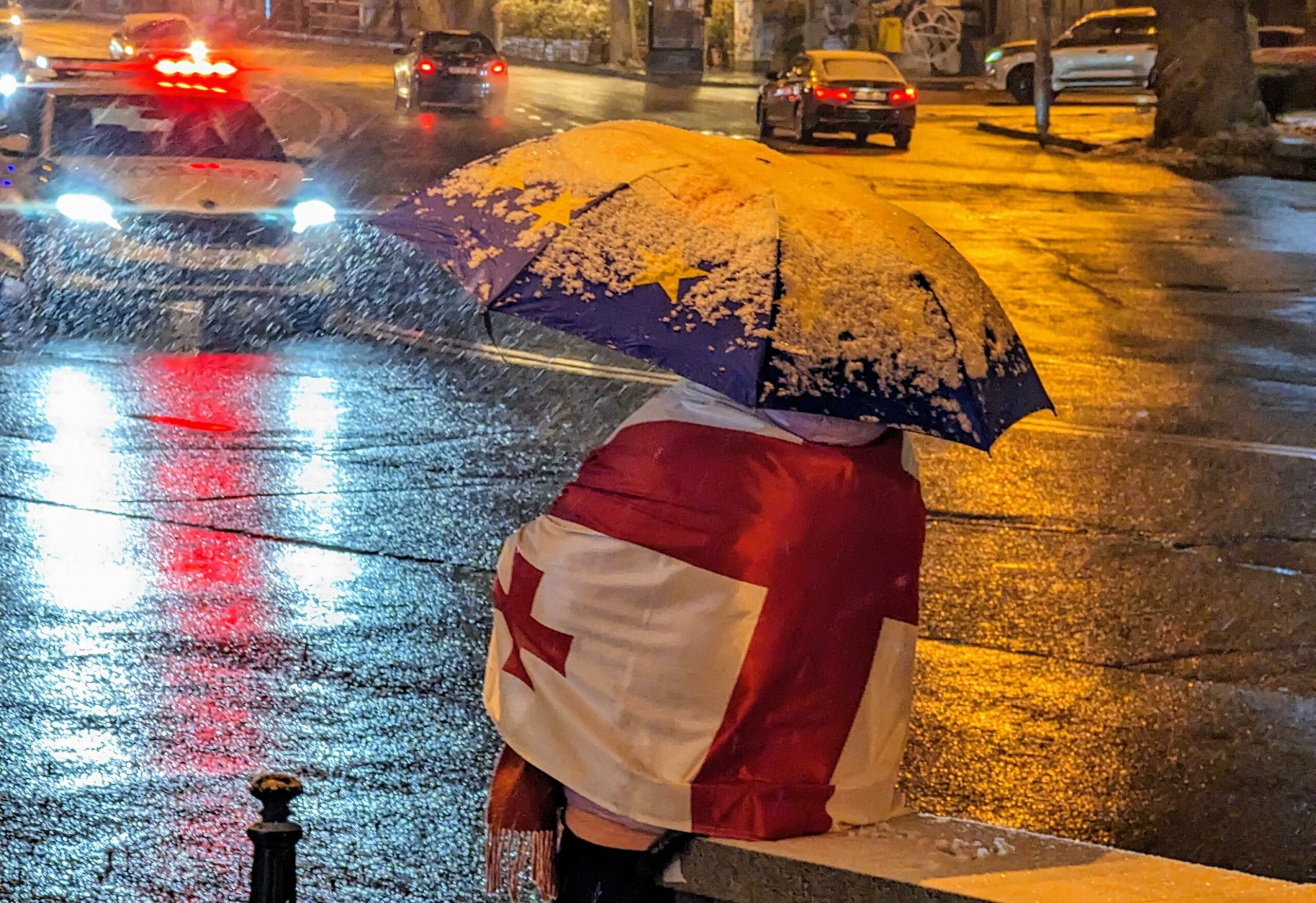 As Democracy Falters Globally, Georgian Protest Mood Turns Somber