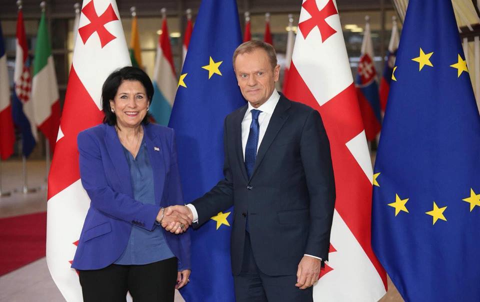 President Salome Zurabishvili: „Forward on the Road to Europe“